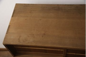 和製ビンテージ　和の空間づくりに取り入れたいシンプルな置き水屋(置水屋、茶水屋、茶箪笥、戸棚、茶棚、収納棚、ヴィンテージ)(R-070909)