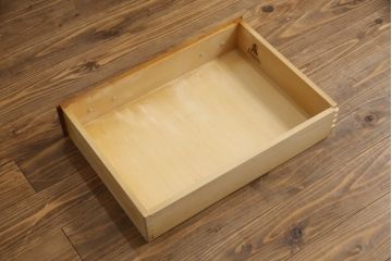 中古　横浜クラシック家具　ダニエル(Daniel)　艶のある木肌と品のある佇まいが美しいビューローブックシェルフ(ブックケース、ライティングビューロー、飾り棚、収納棚、本棚、デスク、在宅ワーク、在宅用)(R-070912)