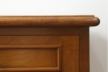 和製ビンテージ　マホガニー材　上品さと由緒があるクラシックデザインのチェスト(引き出し、サイドボード、サイドチェスト、ヴィンテージ)(R-070913)