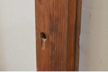 アンティーク建具　レトロな雰囲気漂うガラス戸2枚セット(引き戸)(R-070935)