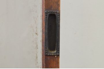 アンティーク建具　大正ロマン　ノスタルジックな雰囲気を醸し出すガラス戸2枚セット(引き戸)(R-070945)