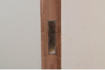 アンティーク建具　大正ロマン　ノスタルジックな雰囲気を醸し出すガラス戸2枚セット(引き戸)(R-070946)