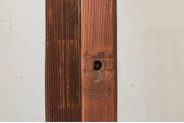 アンティーク建具　大正ロマンの雰囲気漂うガラス戸2枚セット(引き戸)(R-070948)