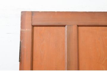 アンティーク建具　レトロな雰囲気漂う古い洋館のドア1枚(木製扉)(R-070950)