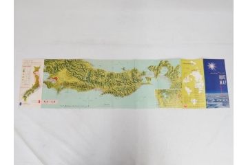 昭和レトロ　日本航空　国内　国際線　航空路図　パンフレット　航空券などのセット(東京、札幌、大阪、福岡、CV-880M、ジェットアロー、JAPAN AIR LINES、JAL、案内、チケット、旅客機、古地図、マップ、ROUTE MAP、運賃時刻表)(R-070962)