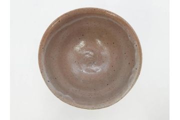 西岡小十　小次郎窯　絵唐津　上質な和の雰囲気漂う茶碗(抹茶碗、茶道具、茶器、和食器、共箱付き)(R-070968)