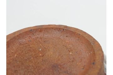 西岡小十　小次郎窯　絵唐津　上質な和の雰囲気漂う茶碗(抹茶碗、茶道具、茶器、和食器、共箱付き)(R-070968)