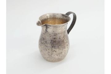1900年代　TIFFANY&Co. MAKERS　(ティファニー メイカーズ)　総重量約139.95g　STERLING SILVER(スターリングシルバー)　SV925　ミルクポット(シルバーウェア、銀、アンティーク、ビンテージ、ヴィンテージ、クリーマー、ミルクジャー、ピッチャー、洋食器)(R-070972)