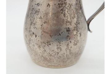 1900年代　TIFFANY&Co. MAKERS　(ティファニー メイカーズ)　総重量約139.95g　STERLING SILVER(スターリングシルバー)　SV925　ミルクポット(シルバーウェア、銀、アンティーク、ビンテージ、ヴィンテージ、クリーマー、ミルクジャー、ピッチャー、洋食器)(R-070972)