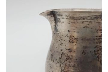 1900年代　TIFFANY&Co. MAKERS　(ティファニー メイカーズ)　総重量約139.95g　STERLING SILVER(スターリングシルバー)　SV925　ミルクポット(シルバーウェア、銀、アンティーク、ビンテージ、ヴィンテージ、クリーマー、ミルクジャー、ピッチャー、洋食器)(R-070972)