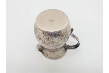 1900年代　TIFFANY&Co. MAKERS　(ティファニー メイカーズ)　総重量約139.95g　STERLING SILVER(スターリングシルバー)　SV925　ミルクポット(シルバーウェア、銀、アンティーク、ビンテージ、ヴィンテージ、クリーマー、ミルクジャー、ピッチャー、洋食器)(R-070972)