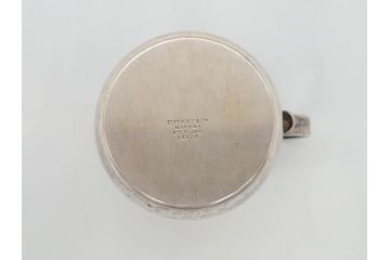 1900年代　TIFFANY&Co. MAKERS　(ティファニー メイカーズ)　総重量約139.95g　STERLING SILVER(スターリングシルバー)　SV925　ミルクポット(シルバーウェア、銀、アンティーク、ビンテージ、ヴィンテージ、クリーマー、ミルクジャー、ピッチャー、洋食器)(R-070972)