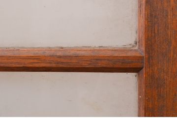 アンティーク建具　どこか懐かしい雰囲気を感じるガラス戸1枚(引き戸)(R-071004)