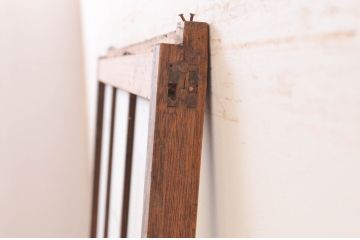 アンティーク建具　どこか懐かしい雰囲気を感じるガラス戸1枚(引き戸)(R-071004)