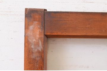 アンティーク建具　どこか懐かしい雰囲気を感じるガラス引き戸1枚(ガラス戸)(R-071014)