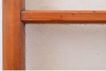 アンティーク建具　どこか懐かしい雰囲気を感じるガラス引き戸1枚(ガラス戸)(R-071014)