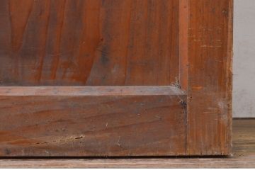 アンティーク建具　どこか懐かしい雰囲気を感じるガラス引き戸1枚(ガラス戸)(R-071014)