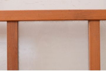 アンティーク建具　どこか懐かしい雰囲気を感じるガラス引き戸1枚(ガラス戸)(R-071014)