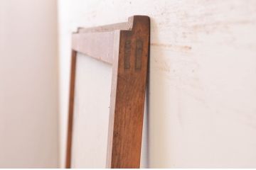 アンティーク建具　どこか懐かしい雰囲気を感じるガラス引き戸1枚(ガラス戸)(R-071014)