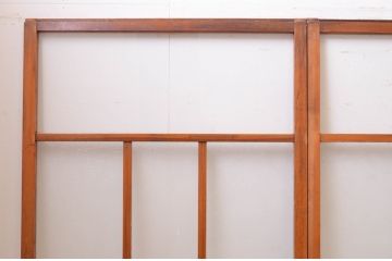 アンティーク建具　ノスタルジックな雰囲気を醸し出すガラス戸4枚セット(引き戸)(R-071016)