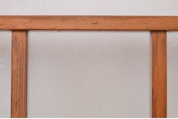 アンティーク建具　ノスタルジックな雰囲気を醸し出すガラス戸4枚セット(引き戸)(R-071016)