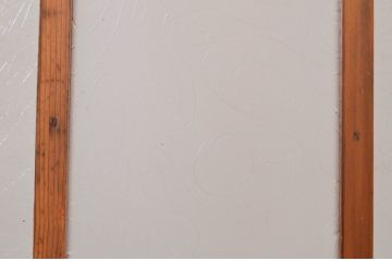アンティーク建具　ノスタルジックな雰囲気を醸し出すガラス戸4枚セット(引き戸)(R-071016)