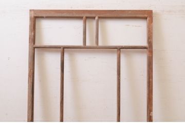 アンティーク建具　大正ロマン　懐かしい雰囲気漂う引き戸1枚(ガラス戸)(R-071017)