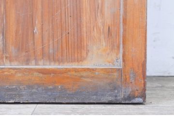 アンティーク建具　大正ロマン　懐かしい雰囲気漂う引き戸1枚(ガラス戸)(R-071017)