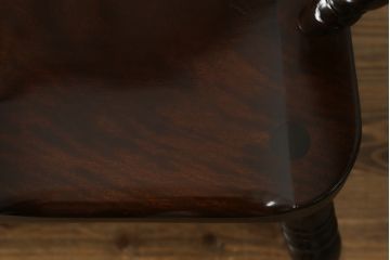 中古　美品　松本民芸家具　♯513型長ウインザーチェア　クラシカルな佇まいのウィンザーベンチ(長椅子、3人掛けベンチ、ウィンザーチェア)(定価約39万円)(R-071036)