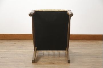和製ビンテージ　神戸洋家具　オーク材　どこか懐かしい雰囲気漂うチェア(デスクチェア、ダイニングチェア、ヴィンテージ)(R-071044)
