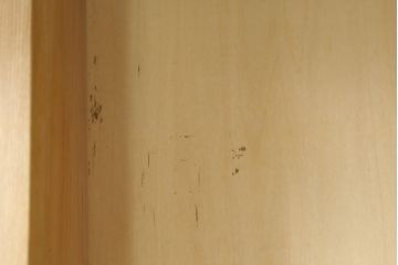 和製ビンテージ　神戸洋家具　オーク材　ノスタルジックな雰囲気漂う片袖机(ワークデスク、オフィスデスク、在宅用、在宅ワーク用、ヴィンテージ)(R-071045)