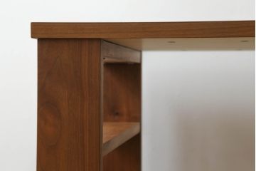 中古　ACTUS(アクタス)　MEZZO(メッツォ)　デスク120　シンプルなデザインと程良い大きさが取り入れやすいデスクとチェアのセット(ワークデスク、片袖机、椅子、イス、在宅用、在宅ワーク用)(R-071049)