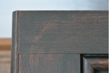 イギリスアンティーク　希少　1780年代　歴史的価値のあるオーク材コファ(ブランケットボックス、コファー、ベンチチェスト、収納箱、英国)(R-071053)