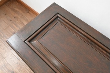 イギリスアンティーク　希少　1780年代　歴史的価値のあるオーク材コファ(ブランケットボックス、コファー、ベンチチェスト、収納箱、英国)(R-071053)