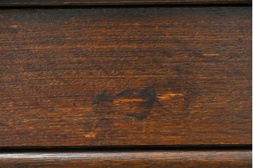 イギリスアンティーク　希少　1780年代　歴史的価値のあるオーク材コファ(ブランケットボックス、コファー、ベンチチェスト、収納箱、英国)(R-071053)