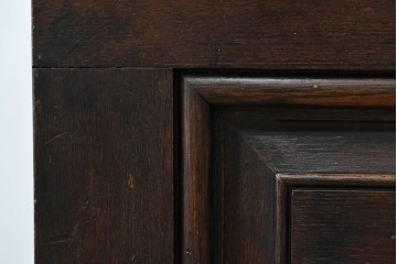 イギリスアンティーク　希少　1780年代　歴史的価値のあるオーク材コファ(ブランケットボックス、コファー、ベンチチェスト、収納箱、英国)(R-071053)