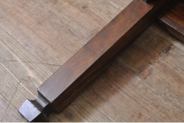 中古　美品　軽井沢彫り　華やかな桜の彫刻が美しいローテーブル(コーヒーテーブル、カフェテーブル、サイドテーブル、座卓)(R-071061)