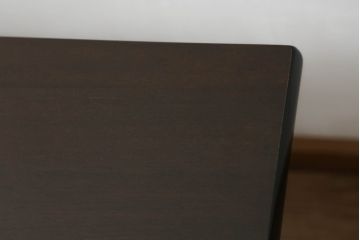 和製ビンテージ　松本民芸家具　気品と落ち着きのある佇まいが魅力のC型ダイニングテーブル(食卓、4人掛け、6人掛け、ヴィンテージ)(定価約40万円)(R-071063)