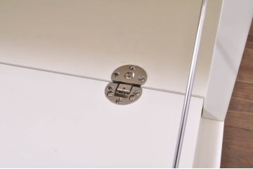 中古　オーダー製作品　シンプルなデザインが使いやすいカッシーナ風テレビボード(テレビ台、シアターボード、サイドボード、サイドキャビネット、ローボード)(製作費約18万円)(R-071064)