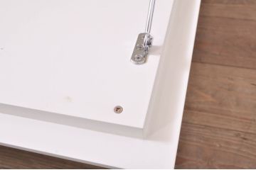 中古　オーダー製作品　シンプルなデザインが使いやすいカッシーナ風テレビボード(テレビ台、シアターボード、サイドボード、サイドキャビネット、ローボード)(製作費約18万円)(R-071064)