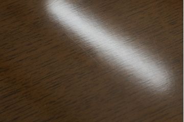 中古　美品　CONDE HOUSE(カンディハウス)　WING LUX(ウイングラックス)シリーズ　ウォールナット材　スタイリッシュなデザインが魅力のダイニングテーブル(定価約31万円)(食卓、4人掛け)(R-071065)