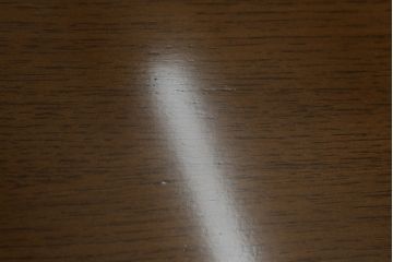 中古　美品　CONDE HOUSE(カンディハウス)　WING LUX(ウイングラックス)シリーズ　ウォールナット材　スタイリッシュなデザインが魅力のダイニングテーブル(定価約31万円)(食卓、4人掛け)(R-071065)