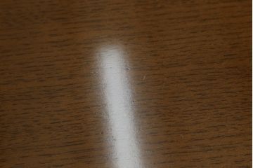 中古　美品　CONDE HOUSE(カンディハウス)　WING LUX(ウイングラックス)シリーズ　ウォールナット材　スタイリッシュなデザインが魅力のダイニングテーブル(定価約31万円)(食卓、4人掛け)(R-071065)