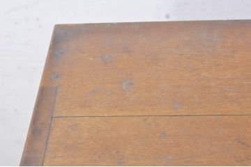 和製アンティーク　上手物!!　ナラ(楢)材　レトロな雰囲気漂う!古い洋館の重厚な収納棚(サイドキャビネット、茶箪笥、戸棚、食器棚、引き出し)(R-071140)