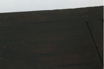 和製アンティーク　江戸期　前面欅(ケヤキ)材と栗材の味わい深い米沢車箪笥(帳場箪笥、和箪笥、収納箪笥、時代箪笥、収納棚、米沢箪笥)(R-071169)