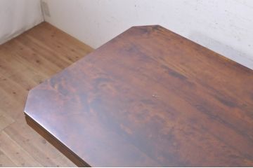 中古　希少!!　星野民芸(星野民藝)　中古ではなかなかお目にかかれないダイニングテーブル(食卓、4人掛け、6人掛け)(R-071175)