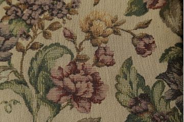 イギリスビンテージ　美品　ERCOL(アーコール)　落ち着いた色味の花柄ファブリックが上品な1人掛けソファ(ラウンジチェア、アームチェア、椅子、1シーターソファ、英国、北欧、ヴィンテージ)(R-071185)