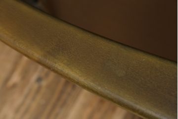 イギリスビンテージ　美品　ERCOL(アーコール)　落ち着いた色味の花柄ファブリックが上品な1人掛けソファ(ラウンジチェア、アームチェア、椅子、1シーターソファ、英国、北欧、ヴィンテージ)(R-071185)