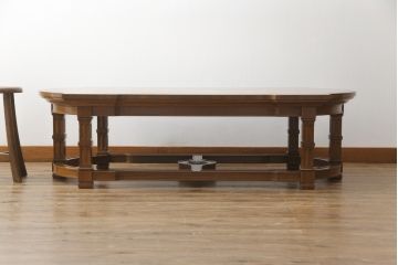 中古　DREXEL HERITAGE(ドレクセルヘリテイジ)　FRANCESCA(フランチェスカ)シリーズ　重厚でクラシカルなデザインのローテーブル(カクテルテーブル、センターテーブル、リビングテーブル)(定価約56万円)(R-071186)