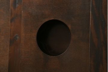 中古　松本民芸家具　ミズメ桜　上質な大人の空間づくりにぴったりな折りたたみ文机(ローテーブル、ちゃぶ台、座卓、センターテーブル、折り畳み)(R-071189)